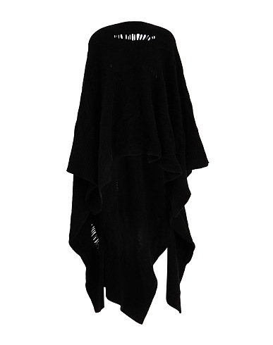 ISABEL BENENATO Cappa Nero 54% Lana Merino, 22% Lana di yak, 19% Poliammide, 5% Elastan