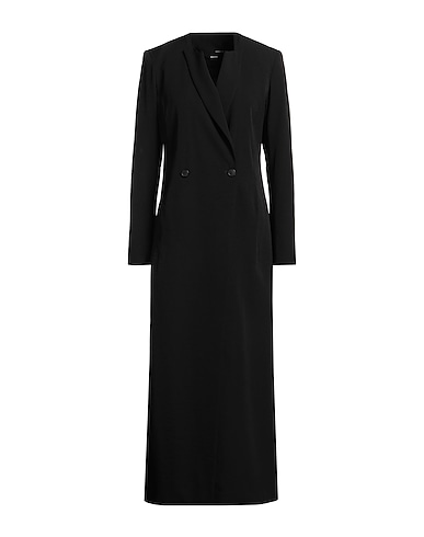 ISABEL BENENATO Double breasted pea coat Black 71% Virgin Wool, 29% Viscose