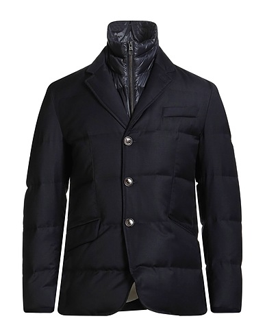 MONTECORE Shell  jacket Navy 100% Wool