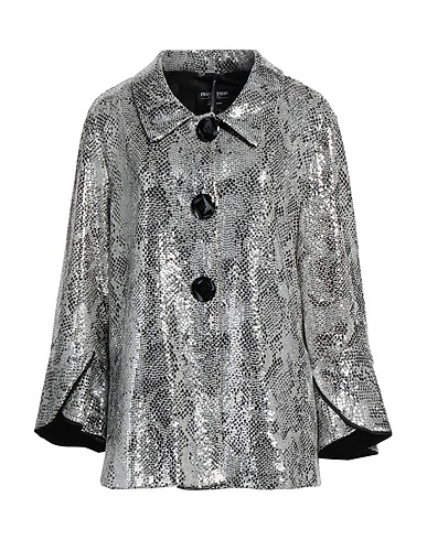 FRANK LYMAN Jacket Silver 86% Nylon, 9% Metal, 5% Elastane