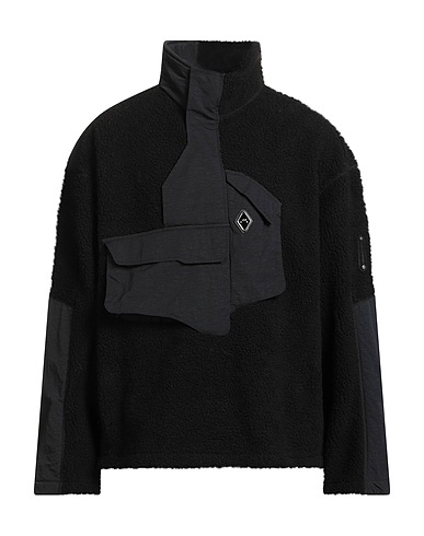 A-COLD-WALL* Teddy Coat Black 100% Polyester, Polyamide