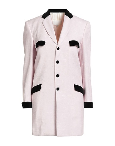 MAISON MARGIELA Full-length jacket Light pink 55% Linen, 45% Silk, Cotton, Modal
