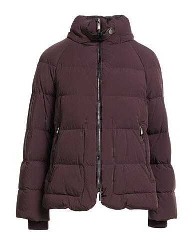 MOORER Shell jacket Plum 88% Polyamide, 12% Polyurethane