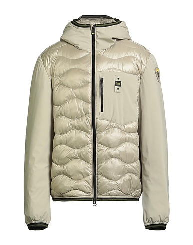 BLAUER. Shell jacket Beige 100% Polyamide