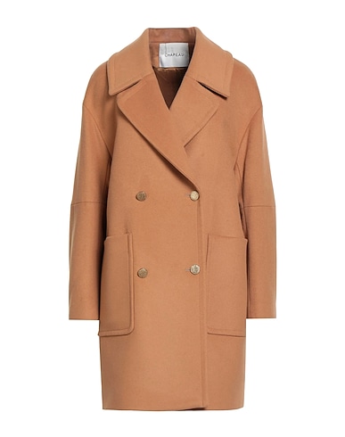 CHAPEAU Coat Camel 75% Virgin Wool, 20% Polyamide, 5% Cashmere