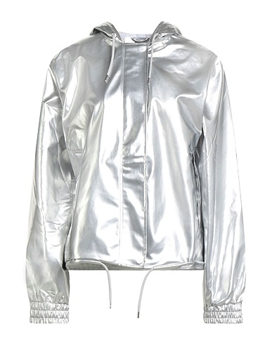 RAINS Jacket Silver 100% Polyester, Polyurethane coated