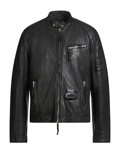 THE JACK AND JACKIE LEATHERS Biker jacket Black Leather