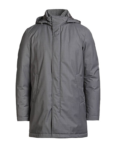 HERNO Shell  jacket Lead 80% Polyester, 20% Viscose, Wool