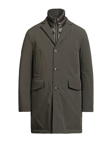 MONTECORE Cappotto Verde scuro 83% Poliammide, 17% Elastan