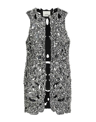 ISABEL MARANT Waistcoat Silver 100% Cotton