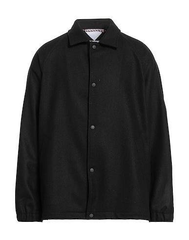 NEW YORK RESIDENT Coat Black 50% Wool, 50% Polyester