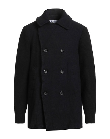COMME des GARÇONS SHIRT Coat Midnight blue 90% Wool, 10% Nylon