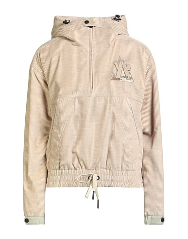 MONCLER GRENOBLE Jacket Light brown 100% Cotton