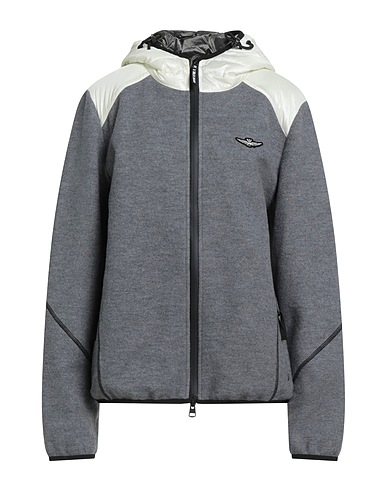 AERONAUTICA MILITARE Jacket Grey 100% Wool, Cotton, Nylon