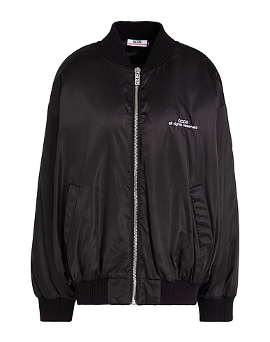 GCDS Bomber Black 100% Polyamide, Elastane