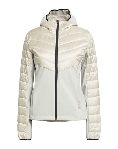 COLMAR Shell jacket Light grey 92% Polyester, 8% Elastane, Polyamide