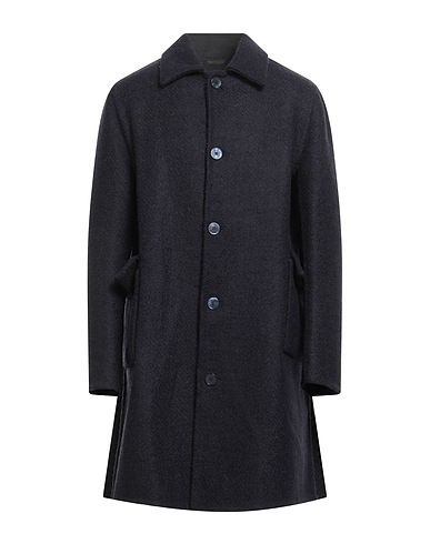 GIVENCHY Coat Midnight blue 94% Wool, 5% Polyamide, 1% Cotton