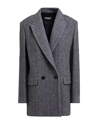 DONDUP Coat Grey 70% Wool, 30% Polyamide