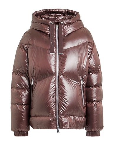 WOOLRICH Shell jacket Dark brown 100% Polyamide