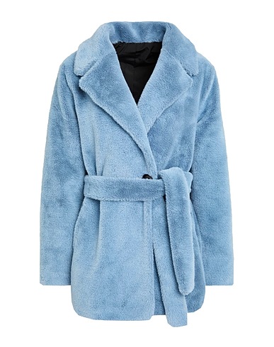 TAVUS Kunstpelz Azurblau 100% Polyester