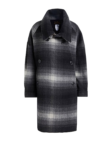 VIVIENNE WESTWOOD ANGLOMANIA Coat Charcoal 70% Wool, 30% Polyamide, Virgin Wool