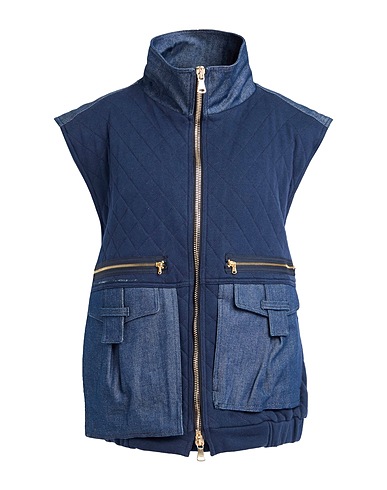 VIVIENNE WESTWOOD ANGLOMANIA Gilet Navy blue 100% Cotton, Polyester