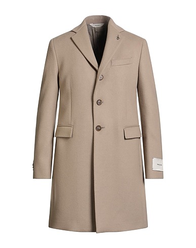 PAOLONI Coat Sand 80% Wool, 20% Polyamide