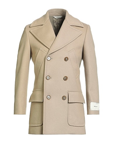 PAOLONI Coat Sand 80% Wool, 20% Polyamide