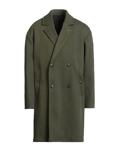 OUT/FIT Manteau long Vert militaire 100% Polyester