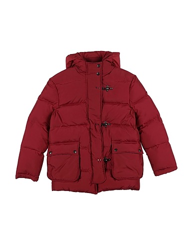 FAY Shell jacket JUNIOR Burgundy 58% Polyamide, 42% Polyester
