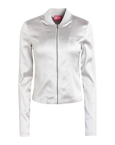 DIESEL Sweatshirt Light grey 65% Acetate, 32% Nylon, 3% Elastane, Polyester