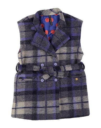 MANILA GRACE Gilet Purple 75% Polyester, 15% Wool, 10% Nylon