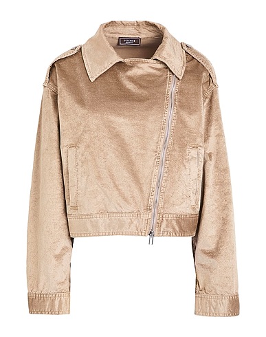PESERICO Jacket Sand 50% Viscose, 48% Cotton, 2% Elastane