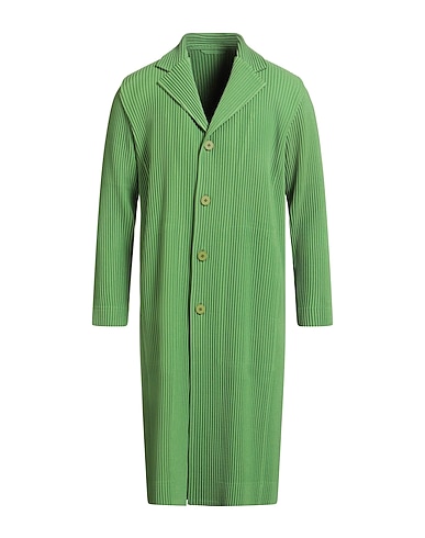 HOMME PLISSÉ by ISSEY MIYAKE Full-length jacket Light green 100% Polyester