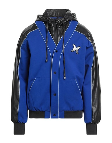 RICHMOND X Giubbotto Blu 65% Viscosa, 30% Nylon, 5% Elastan, Poliuretano