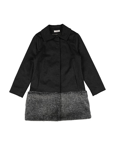 VDP VIA DELLE PERLE Coat COLLECTION Charcoal 70% Wool, 20% Polyamide, 10% Cashmere