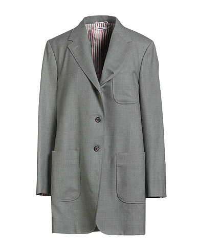 THOM BROWNE Overcoats & Trench Coats 100% Wool