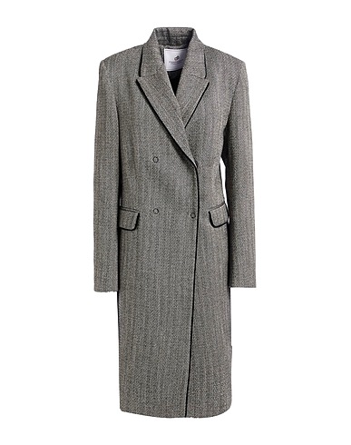 COMPAGNIA ITALIANA Cappotto Nero 73% Poliestere, 25% Viscosa, 2% Elastan