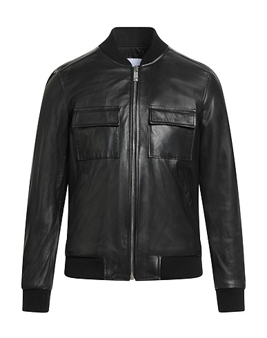 RICHMOND X Giubbotto Nero 100% Pelle di agnello
