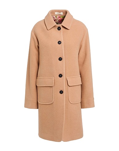 MASSIMO ALBA Coat Sand 90% Virgin Wool, 10% Cashmere