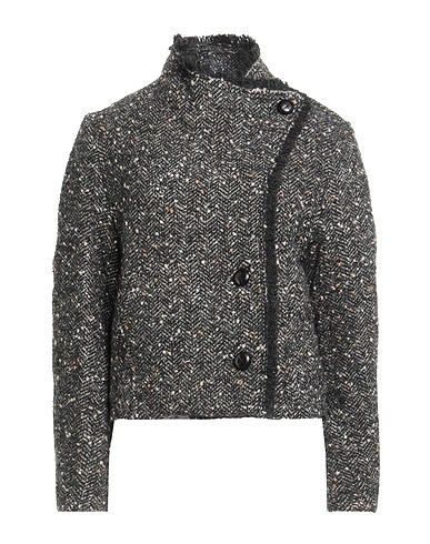 MARANT ÉTOILE Cappotto Antracite 40% Lana Shetland, 25% Acrilico, 22% Poliestere, 10% Lana di alpaca, 3% Poliammide