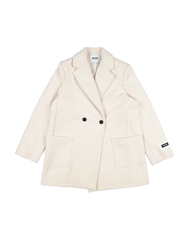 MSGM Coat KIDS Cream 80% Polyester, 20% Nylon