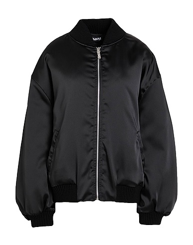 DISCLAIMER Bomber Black 93% Polyester, 7% Elastane