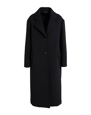 DIANE KRÜGER Coat Black 96% Polyester, 4% Elastane