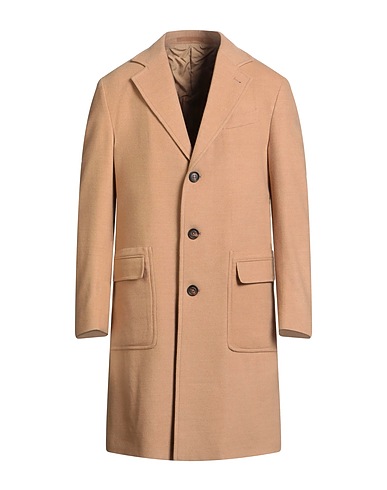 ELEVENTY Coat PLATINUM Camel 100% Wool