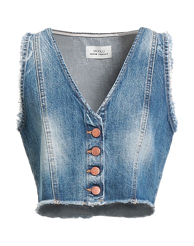 VICOLO Denim jacket DENIM COUTURE 100% Cotton