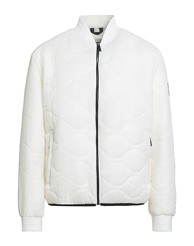CALVIN KLEIN Steppjacke Weiß 100% Polyamid, Polyester