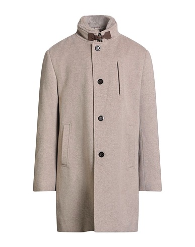 MABRUN Cappotto Tortora 90% Lana, 10% Cachemire
