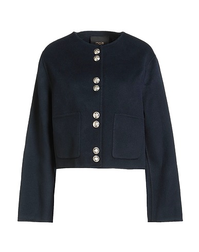 MAJE Jacket Navy 80% Wool, 20% Polyamide