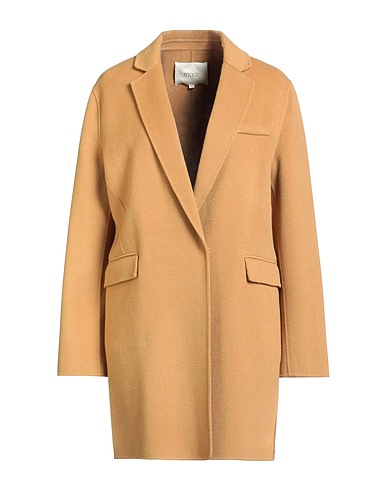 MAJE Coat Camel 67% Wool, 33% Viscose
